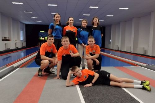 Dorastenci Galanty A a Pobedima pred zápasom e 2023 3